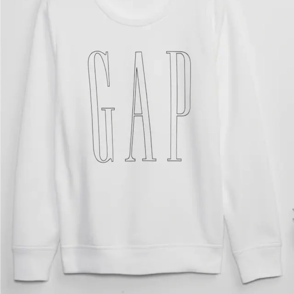 ⭐️ Firm Price ⭐️ Medium Gap white sweatshirt - Picture 4 of 4